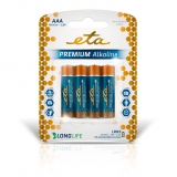 ETA PREMIUM ALKALINE AAA, LR03, blistr 4ks