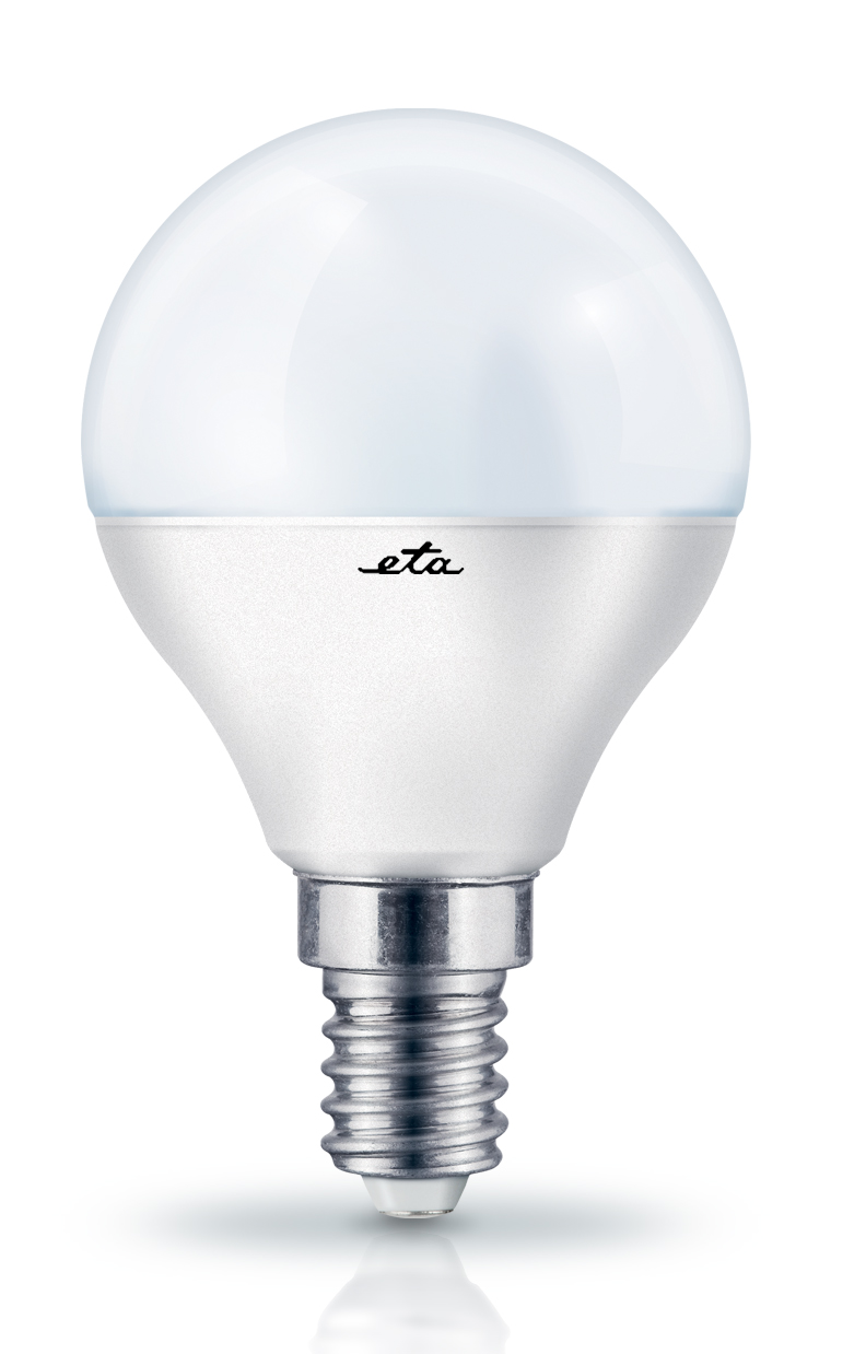 Žárovka LED ETA EKO LEDka mini globe 7W, E14, teplá bílá