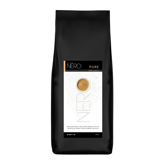 Káva zrnková Nero Caffé Premium/Pure 1 kg