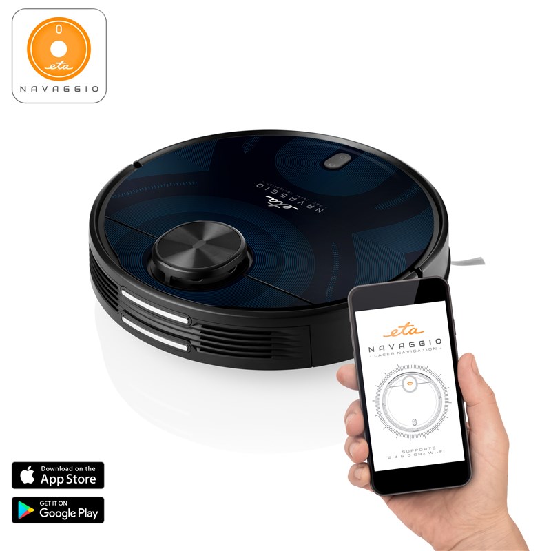 Robotický vysávač ETA Navaggio 2228 90000 čierny