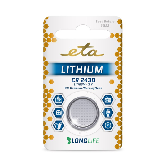 ETA PREMIUM CR2430, blister 1 ks