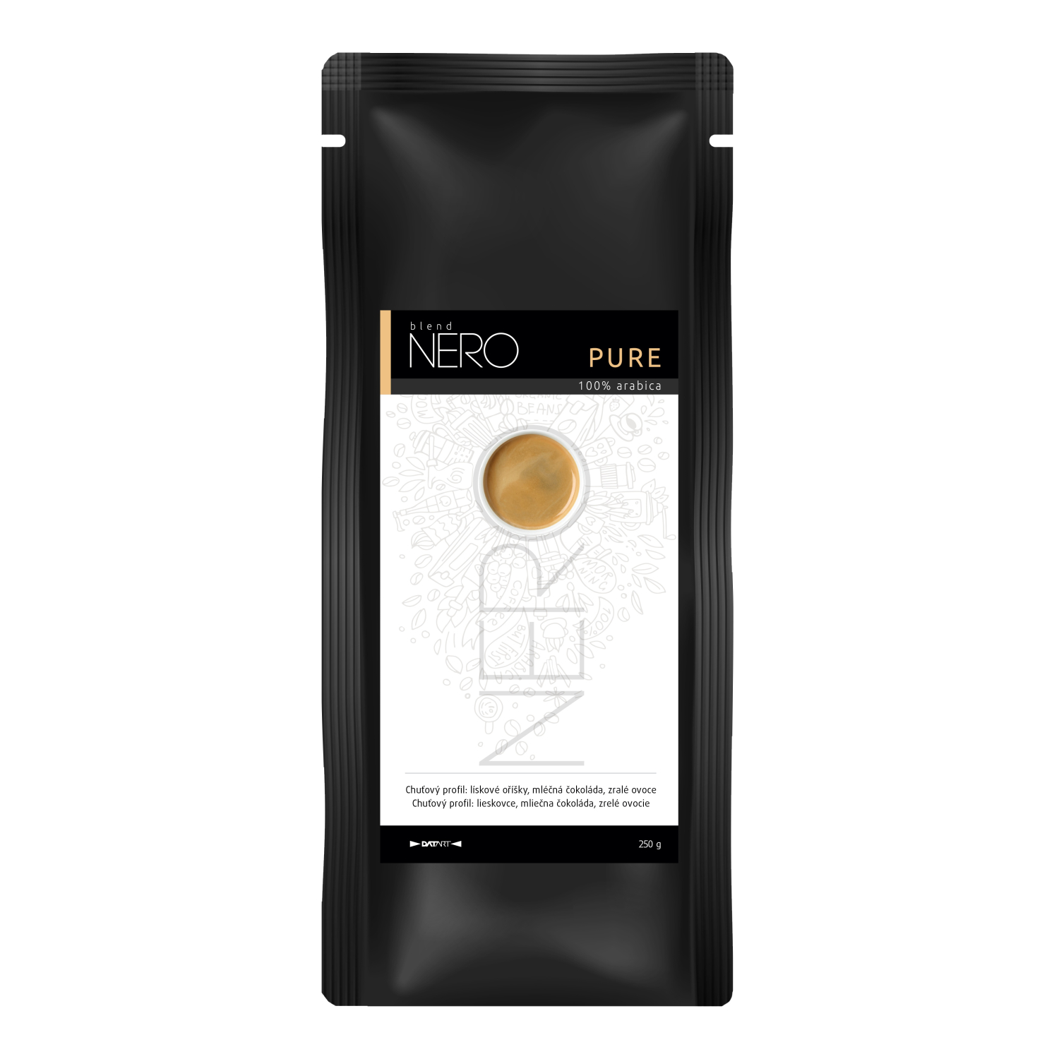 Káva zrnková Nero Caffé Premium/Pure