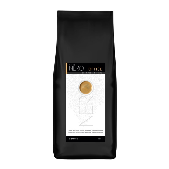 Káva zrnková Nero Caffé Crema/Office,1 kg