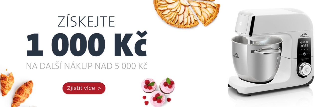 1000 Kč k nákupu nad 5000 Kč