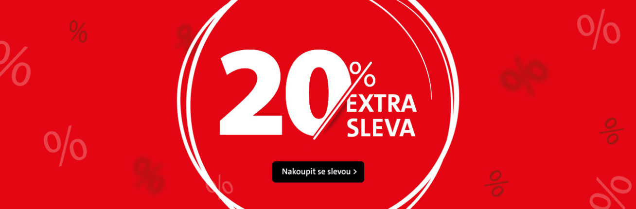 EXTRA SLEVA 20 %