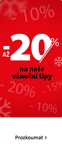 až -20 % na Vánoční tipy